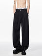 Men's Draped Wide-Leg Casual Pants