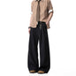 Men's Double Pleated Straight-Leg Trousers